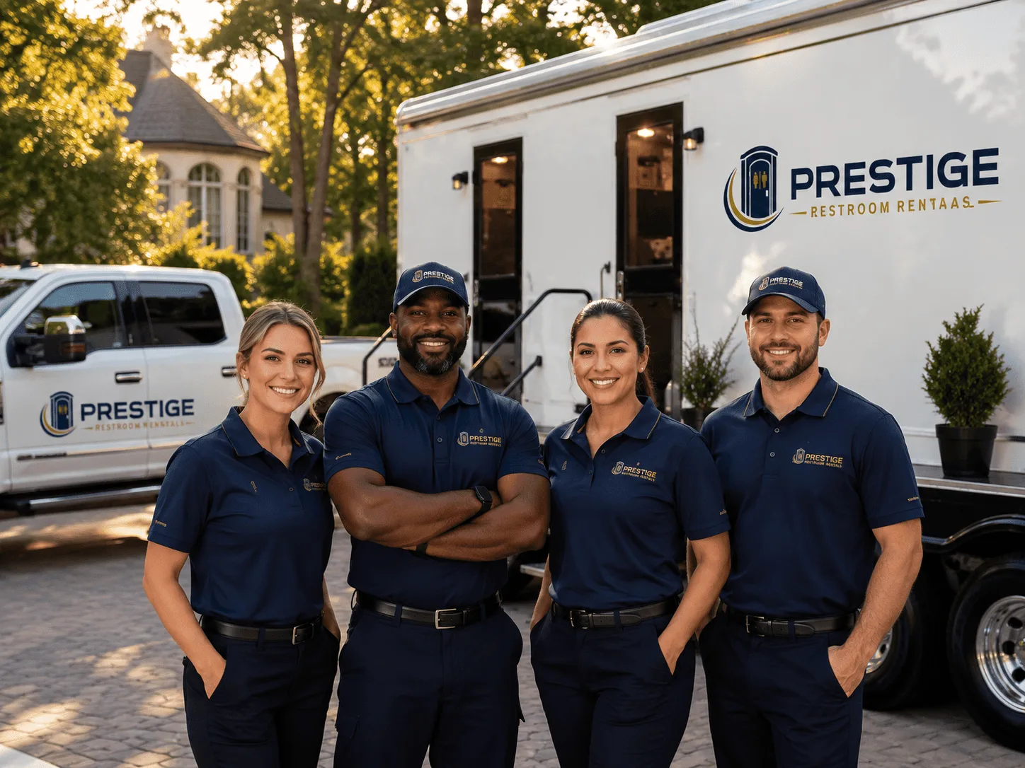 Trusted Luxury Portable Restrooms company in Rush, KY